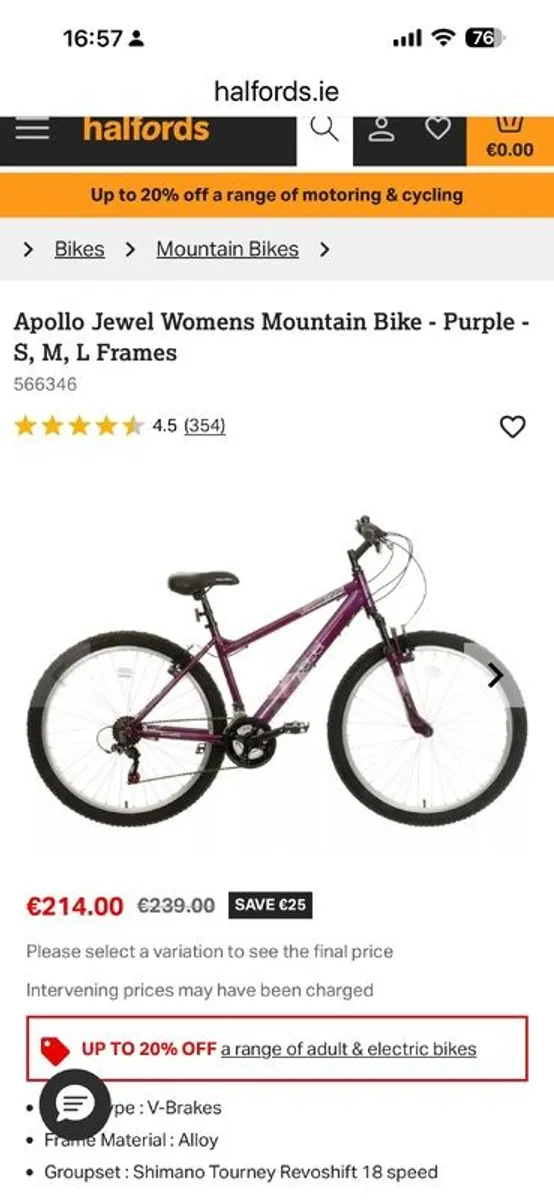 Ladies Mountain Bike - Image 3