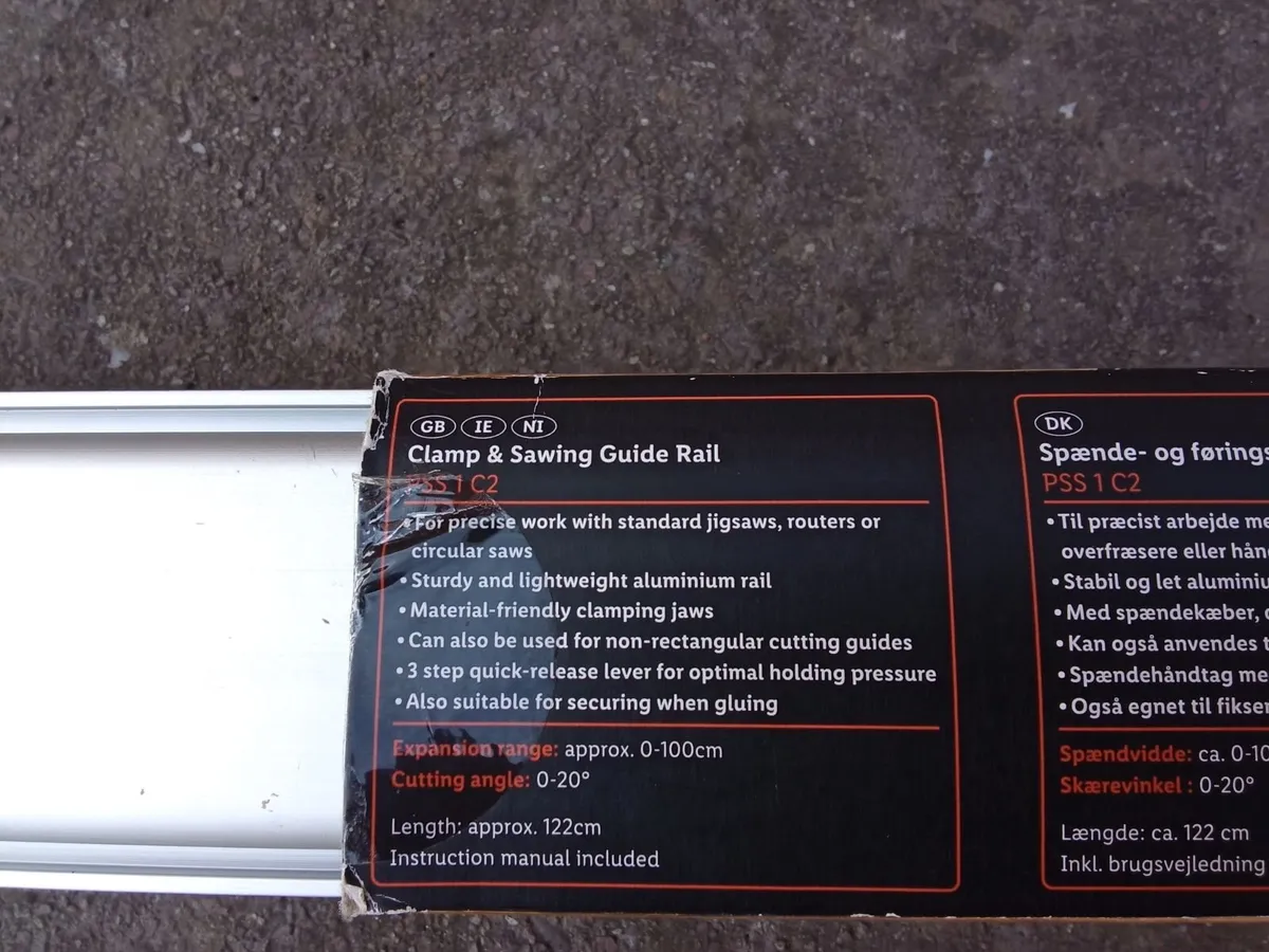Clamp and Saw Guide Rail. - Image 2