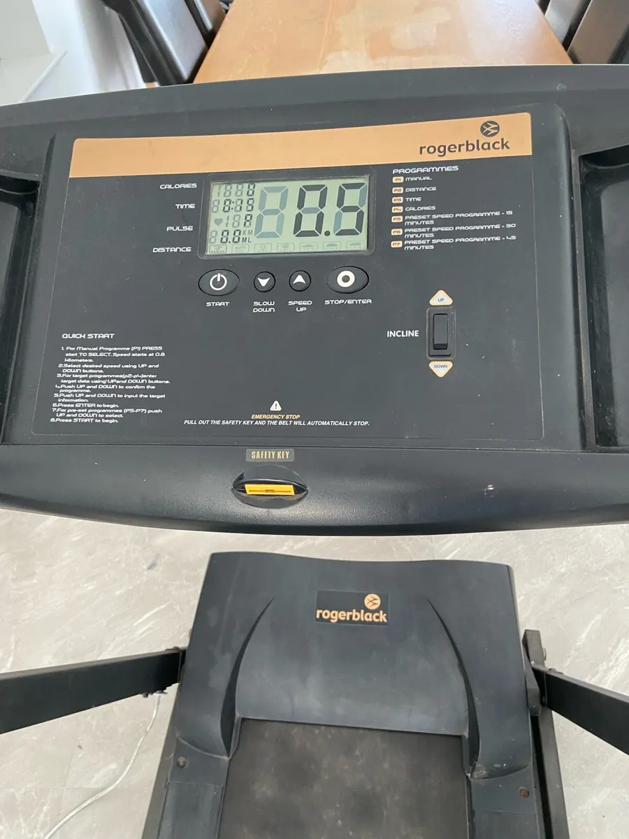 Roger Black Tread mill. - Image 4