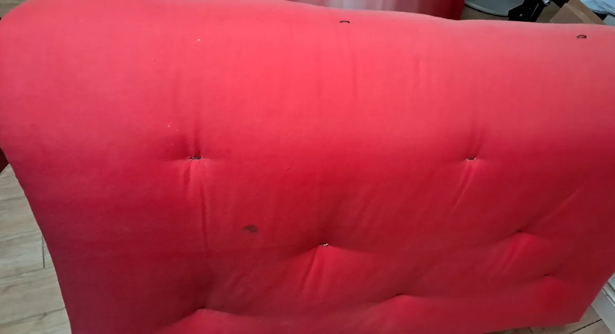 Red Futon: Free, just pick up - Image 2