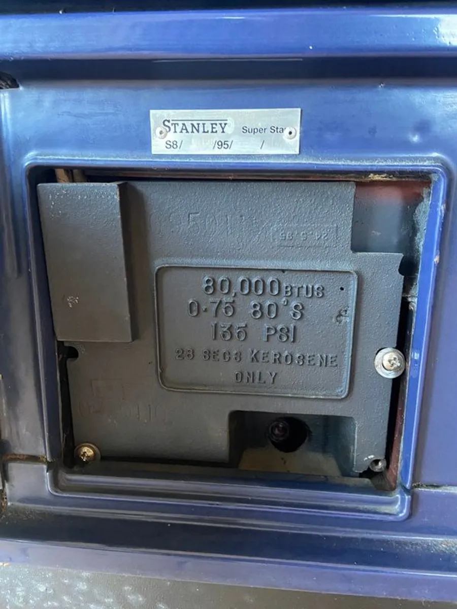 Stanley Oil Fired Range Central Heating Cooker - Image 4