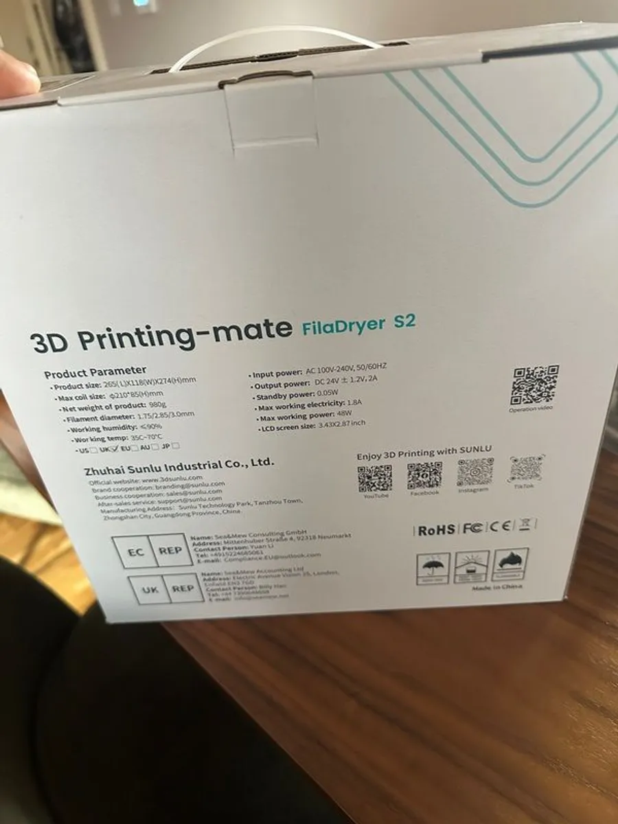 3d printer filament Dryer - Image 2