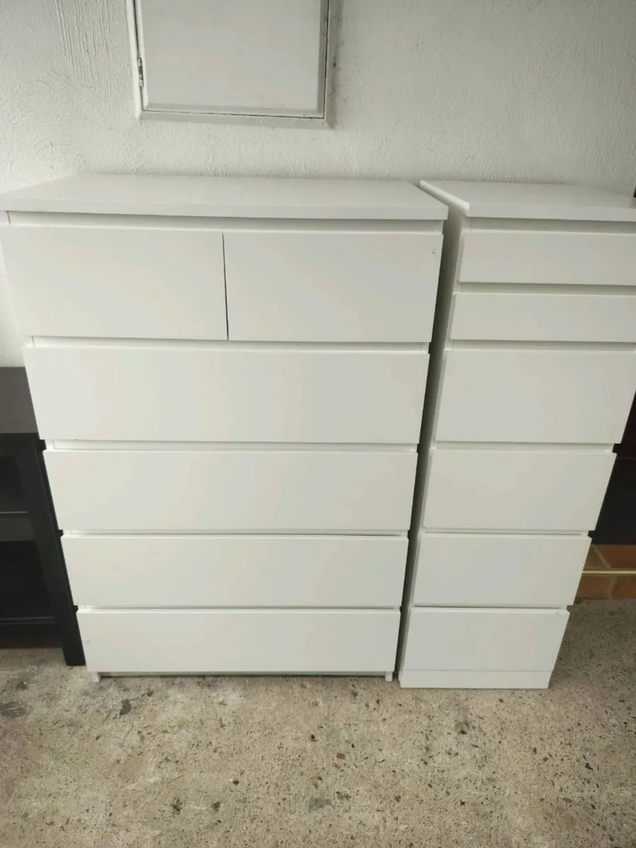 Set of 2 chests Malm