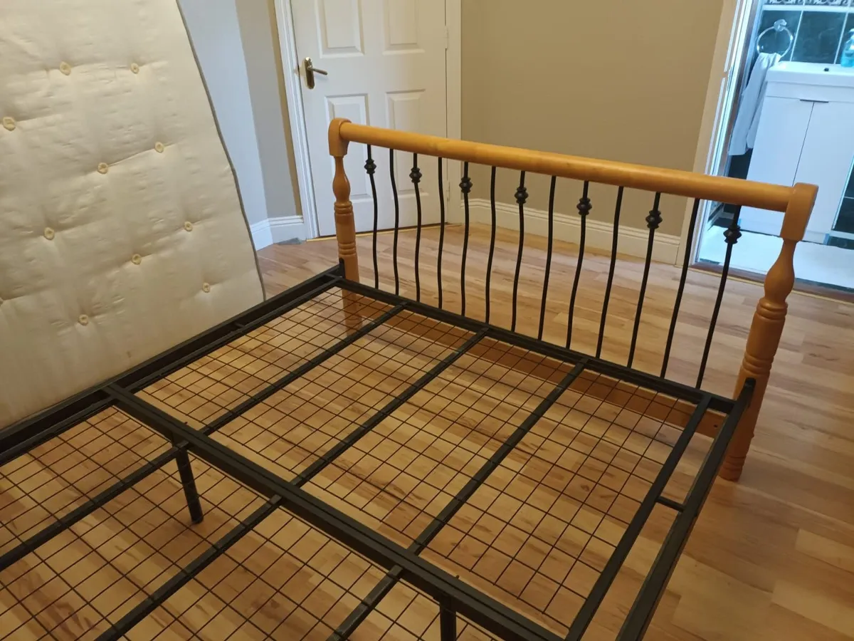 King size bed frame - Image 3