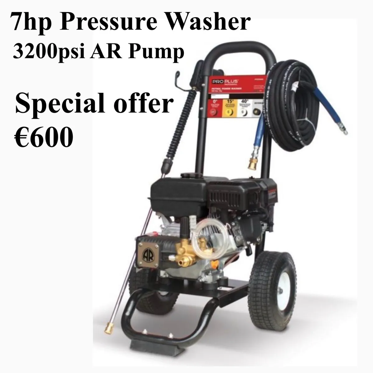 Pro Plus Petrol Pressure Washer - Image 1