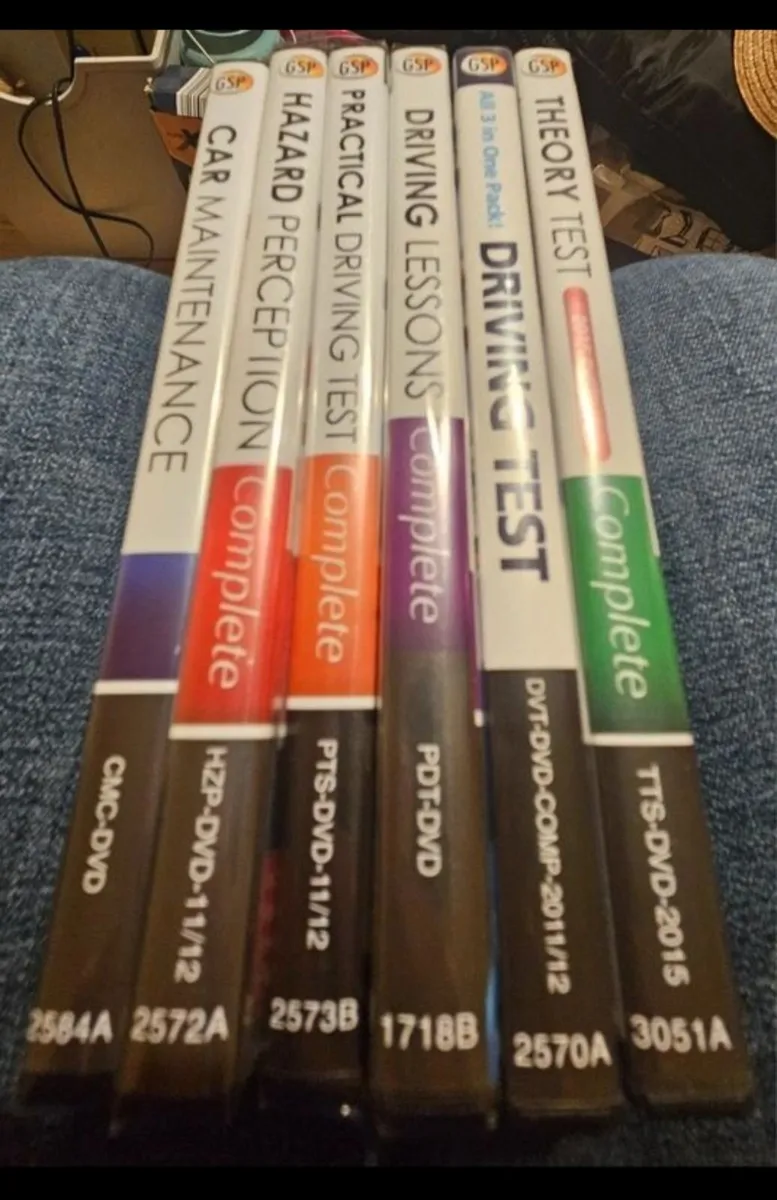 Bunch of Driving Dvds