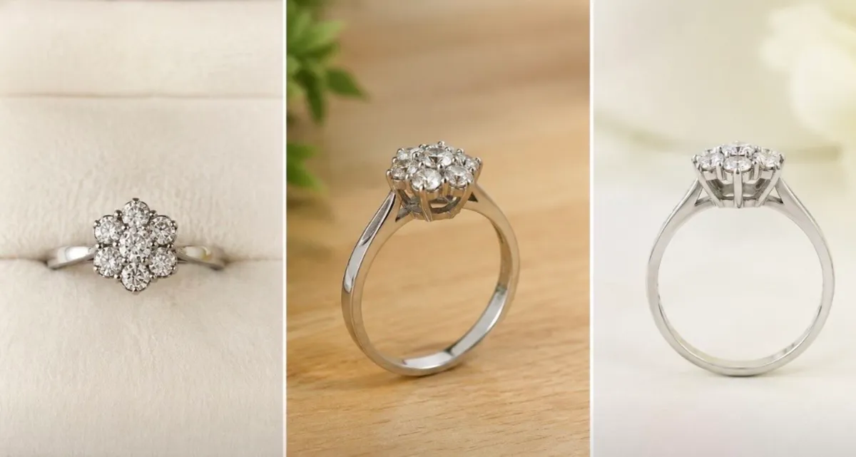 Diamond engagement ring €2500 - Image 1
