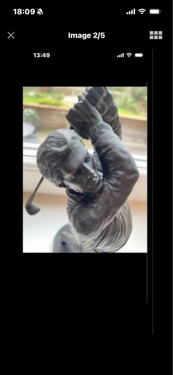 Genesis Bronze Golfer - Image 1
