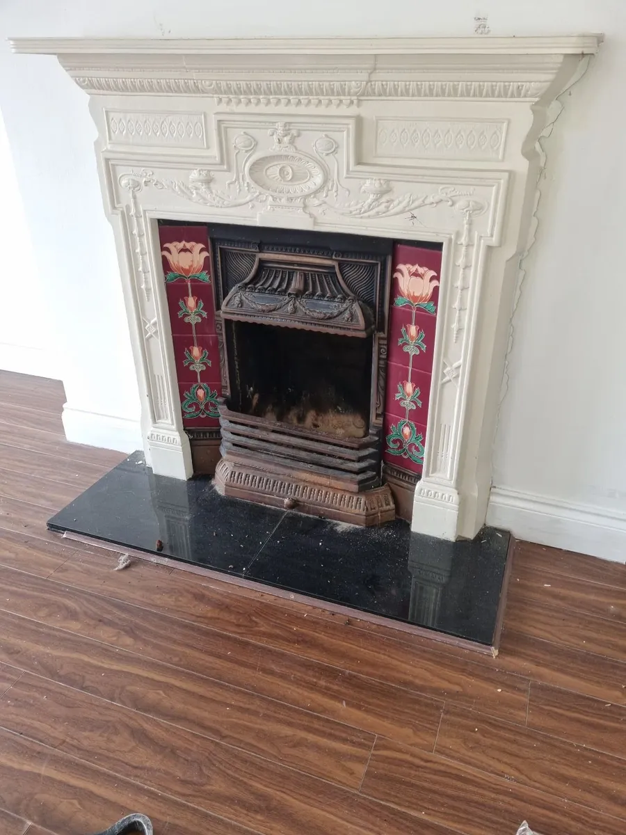 Fireplace cast iron