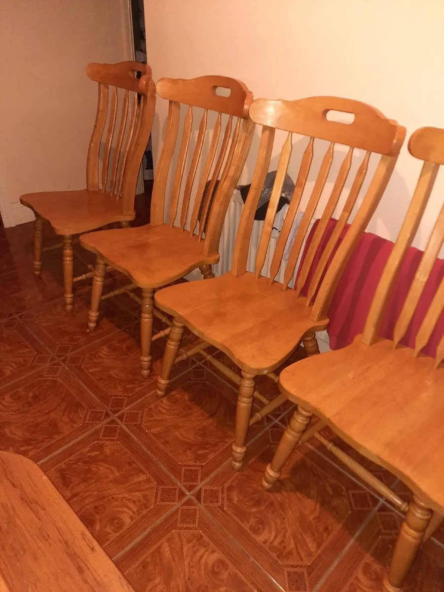 Quality kitchen chairs - Image 1