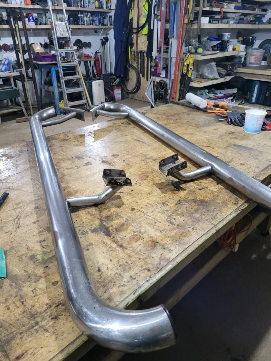 Landrover Defender 110 Rock sliders side steps - Image 1