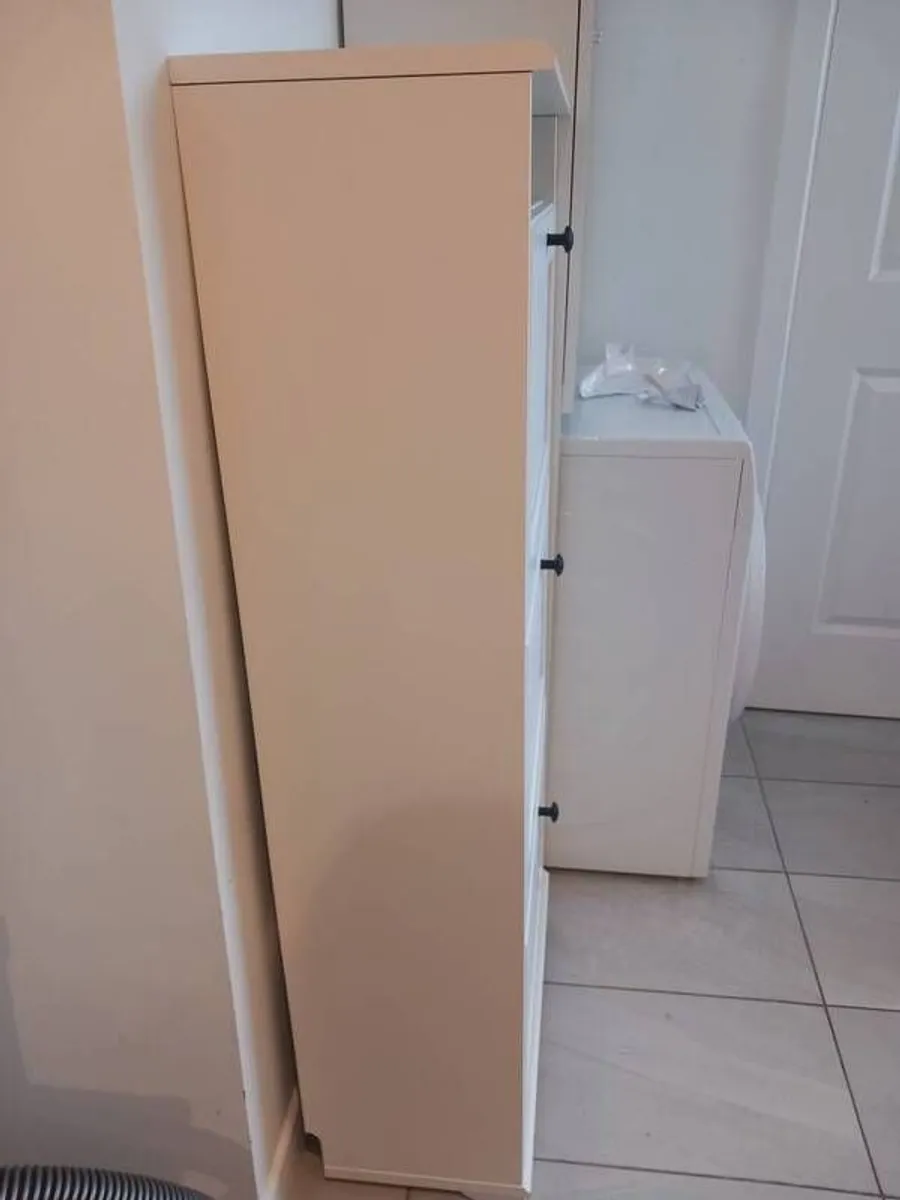 Brusali ikea white shoe cabinet - Image 2