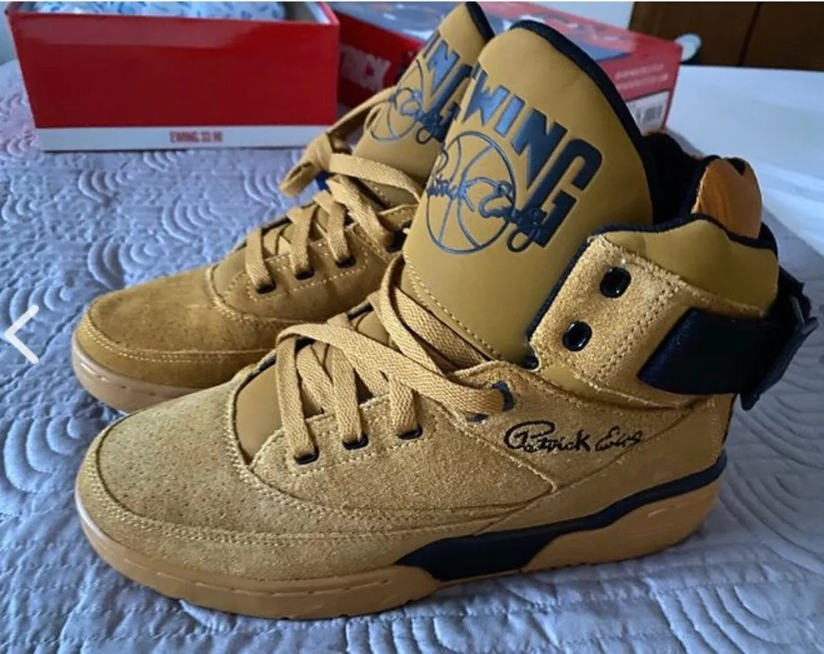 BNWT Patrick Ewing Men's 33 HI Sunflower/Black Siz - Image 1