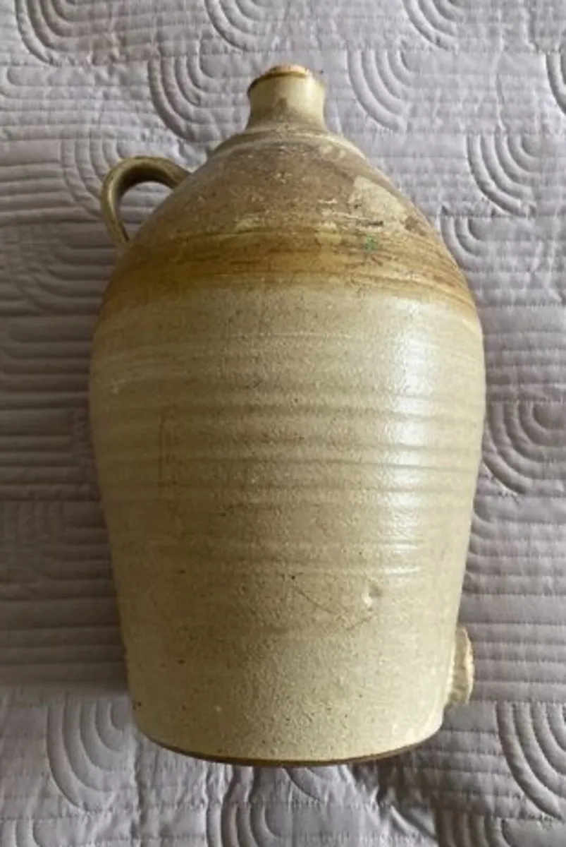 Large Vintage Stoneware Flagoon - Image 1