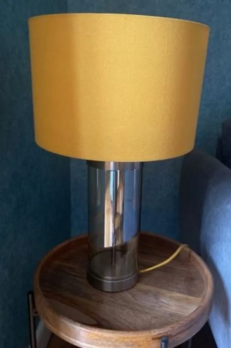 Lamp - Satin Nickel/Ochre- Woodies - Image 2