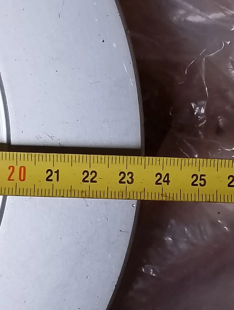 Hyundai I10 brake discs 234mm solid four stud - Image 2