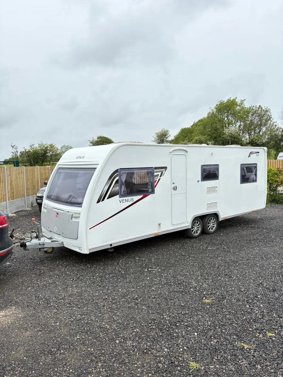2019 Venus 6 Berth Fixed Bed Caravan - Image 1