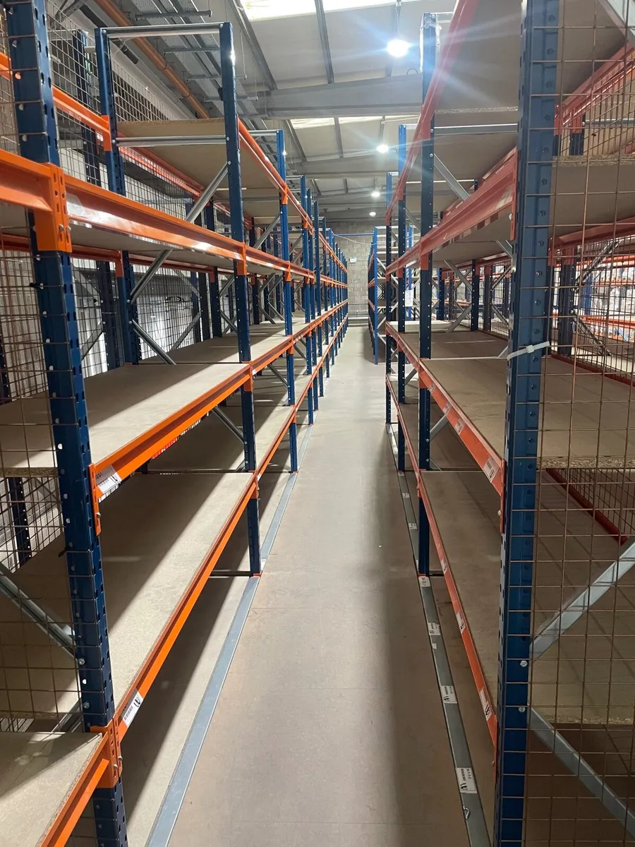 Used pallet racking longspan - Image 1