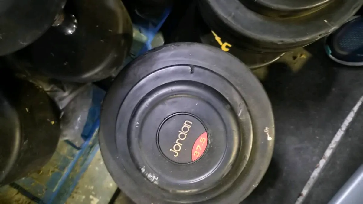 FULLY COMMERCIAL JORDAN DUMBBELLS - Image 3
