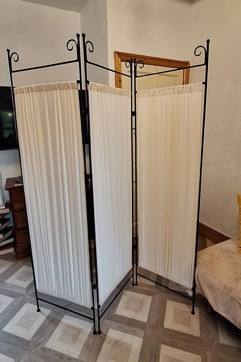 Wrought Iron Folding Screen - Image 2