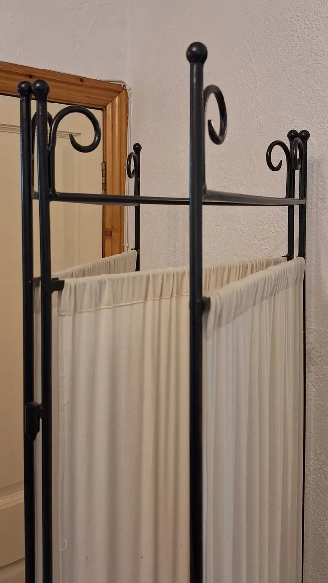 Wrought Iron Folding Screen - Image 3