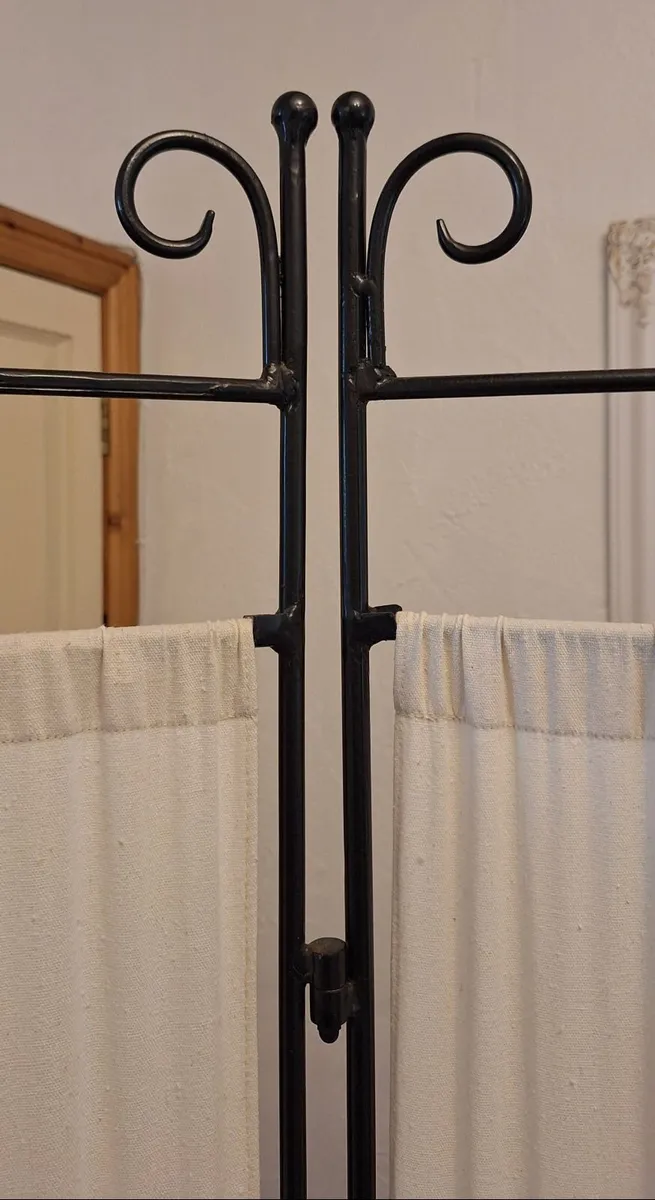 Wrought Iron Folding Screen - Image 4
