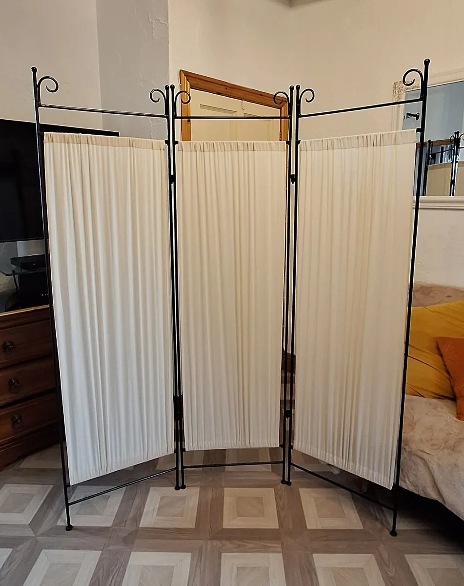 Wrought Iron Folding Screen - Image 1