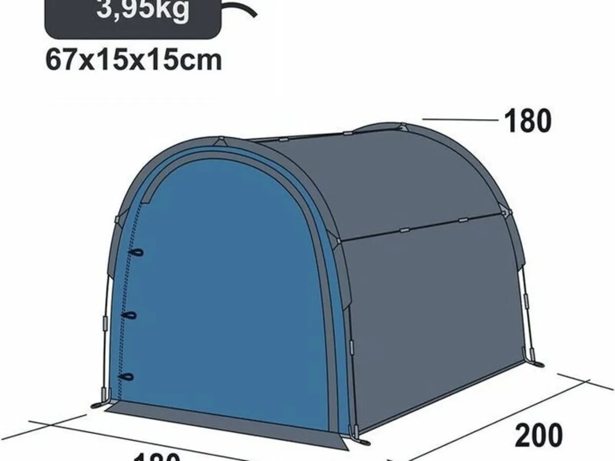 Multi-Use Storage Tent for Up to 4 Bicycles - Image 4