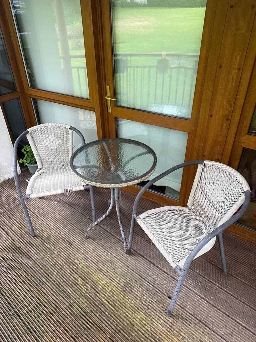 Garden Table and Chairs - Image 1