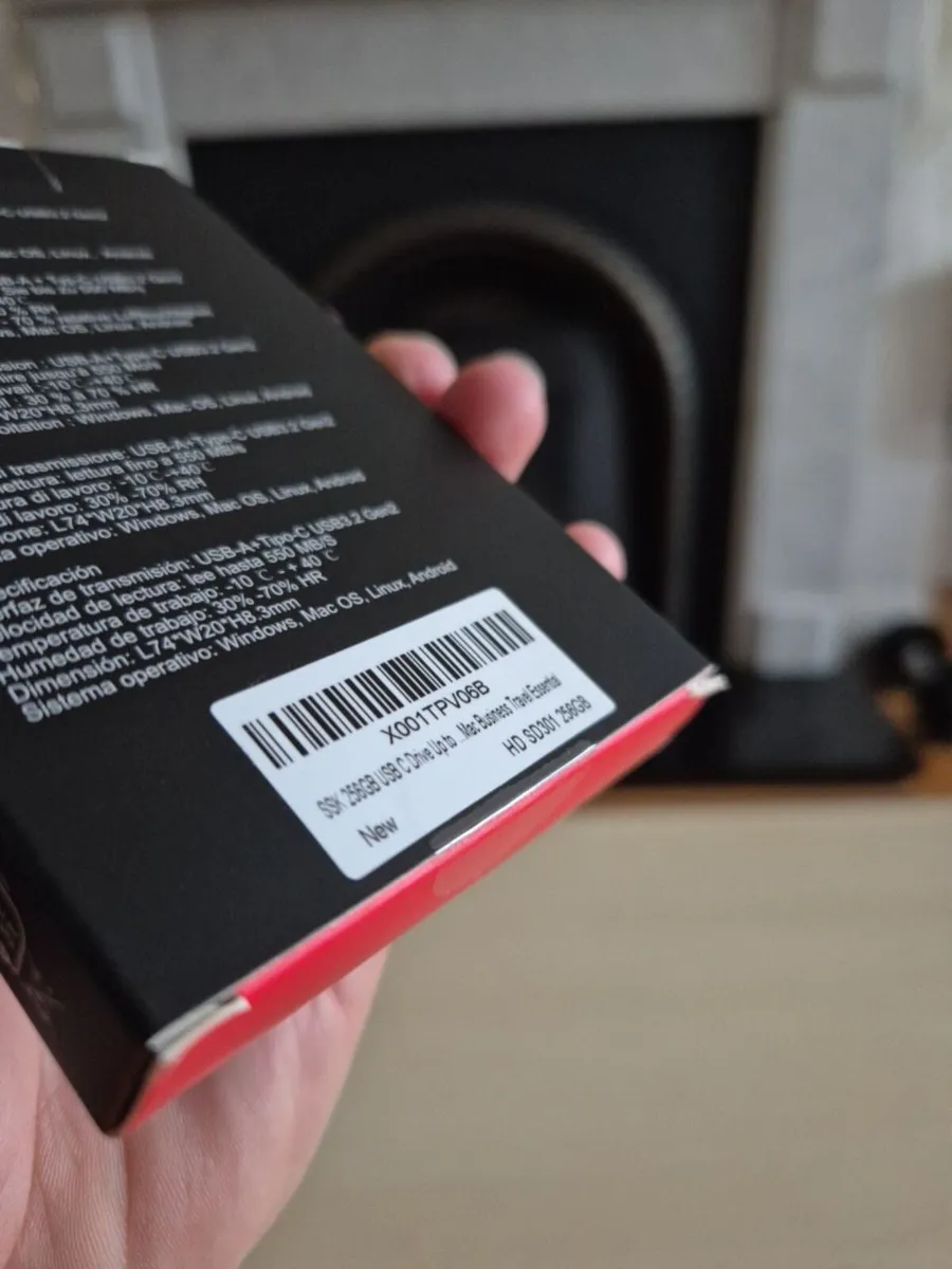 External USB SSD, 256GB, brand NEW - Image 3