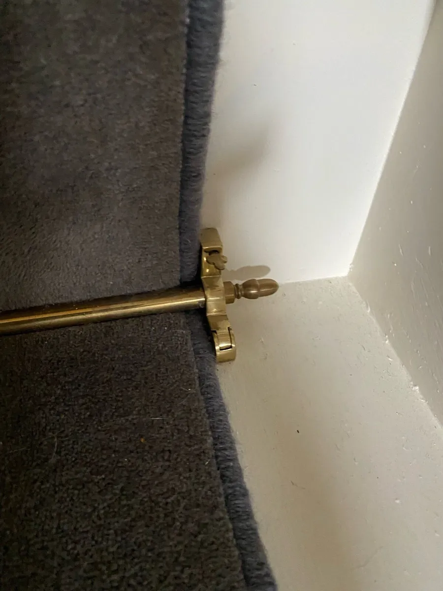Solid brass stairs rods - Image 1