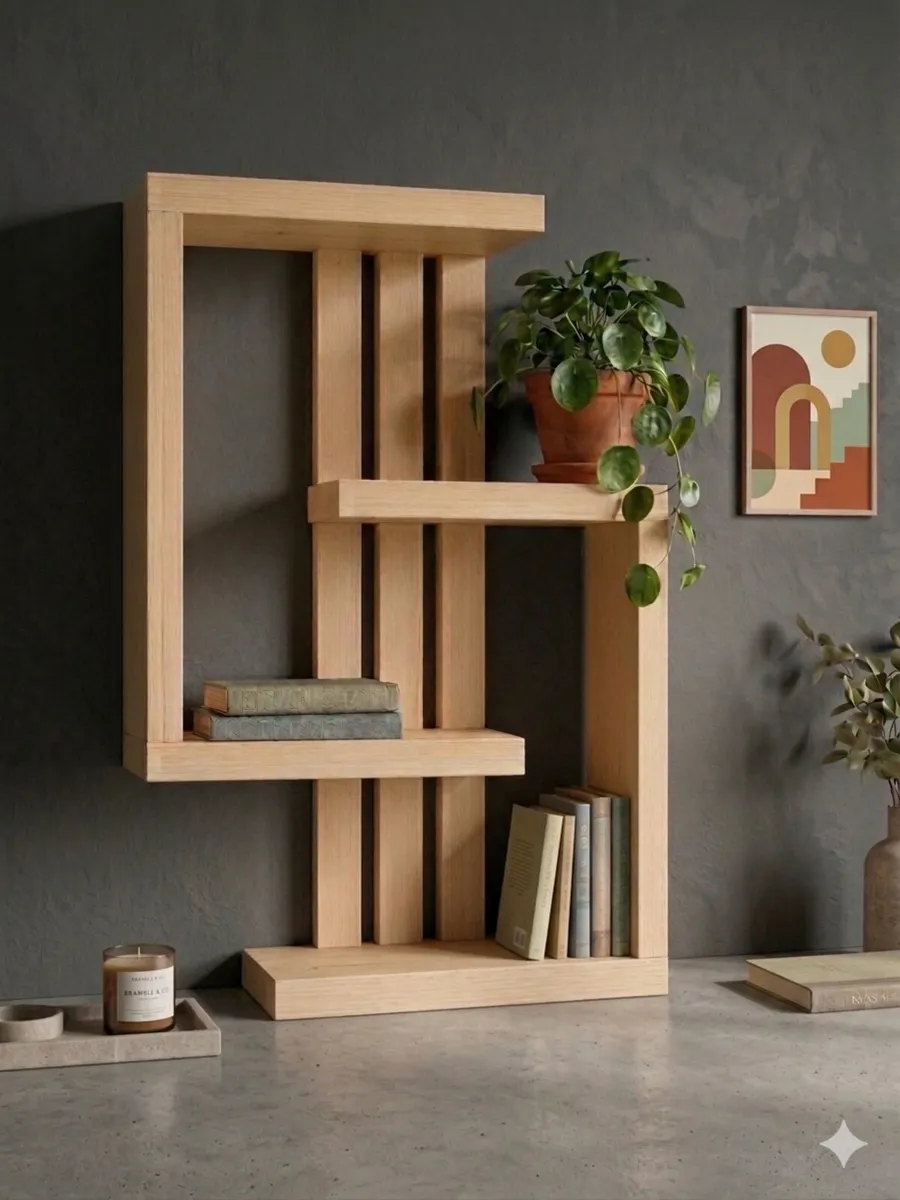 S-shaped wall shelf - Image 2