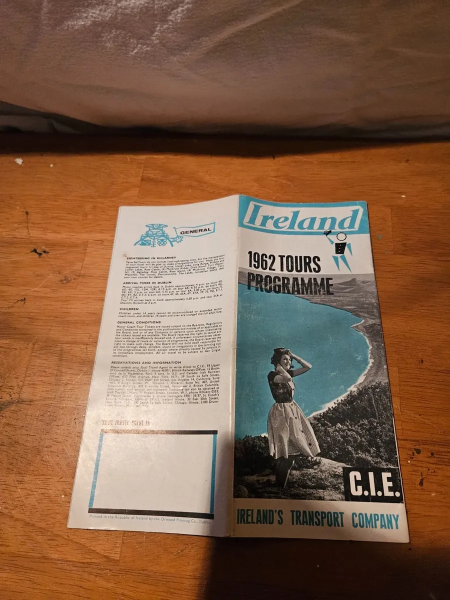Vintage CIE Irish Rail Tours - Image 1