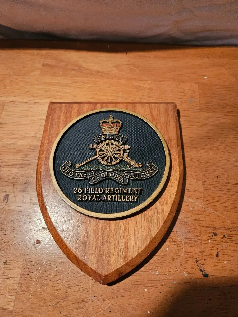 British Army Royal Artillery Plaque - Image 2