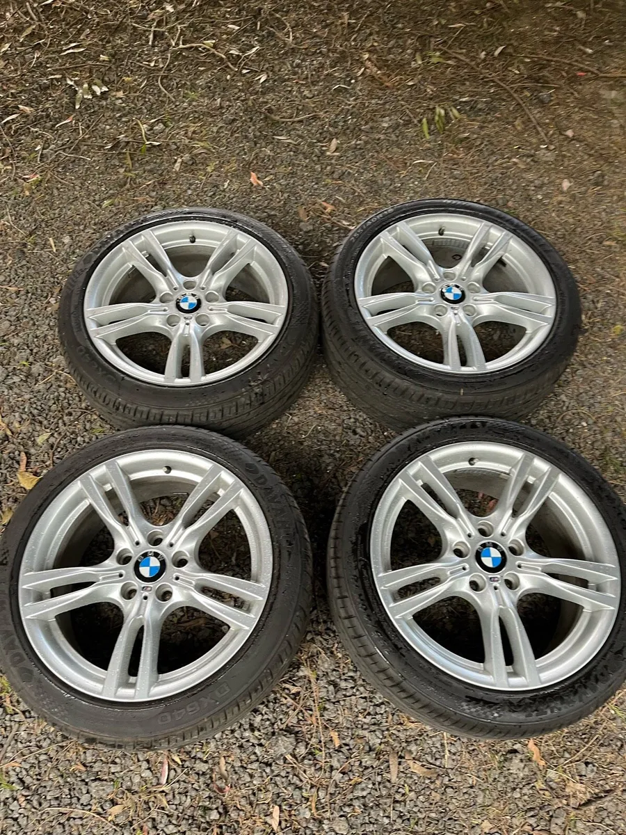 18’ Genuine BMW 400M M Sport 5x120 alloy wheels - Image 1