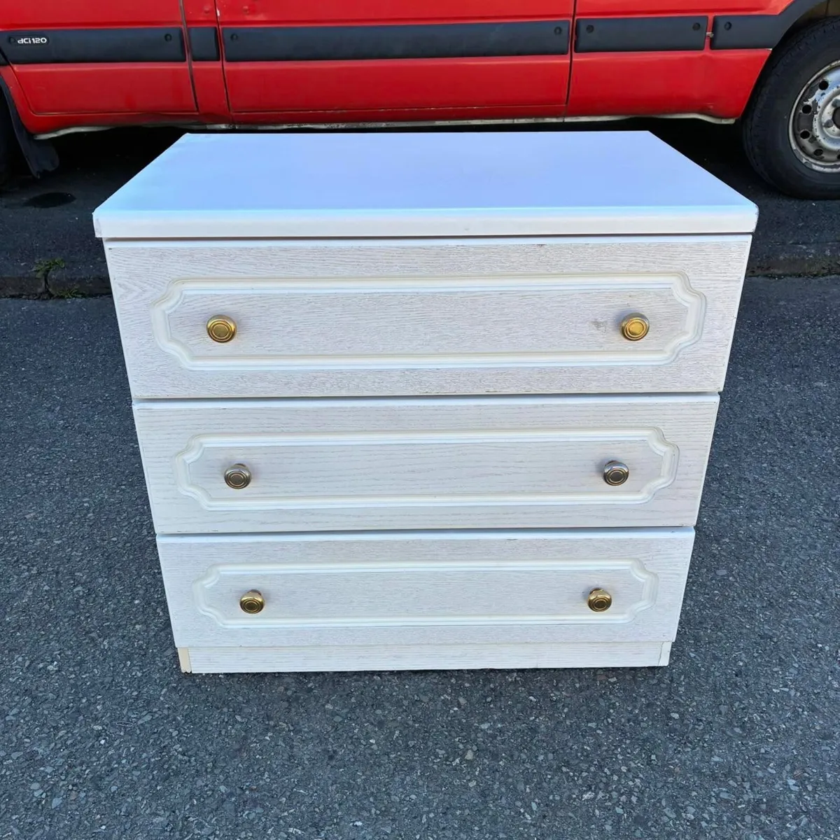 White Chest of Drawers - Image 1