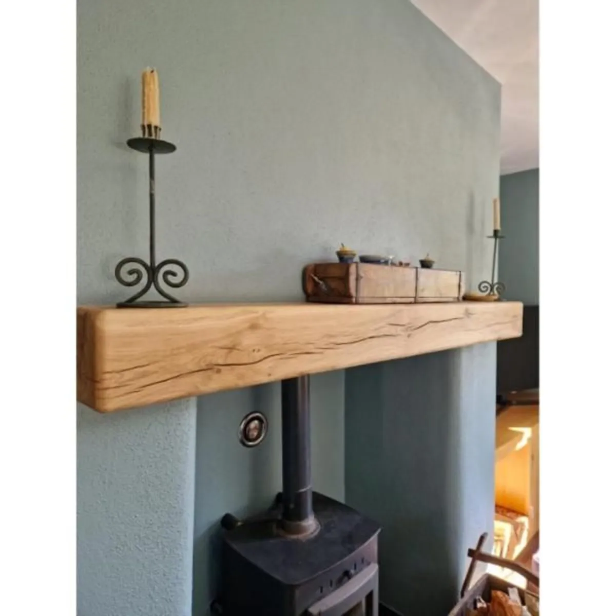 Oak Mantel Examples  Cut to order - Image 2