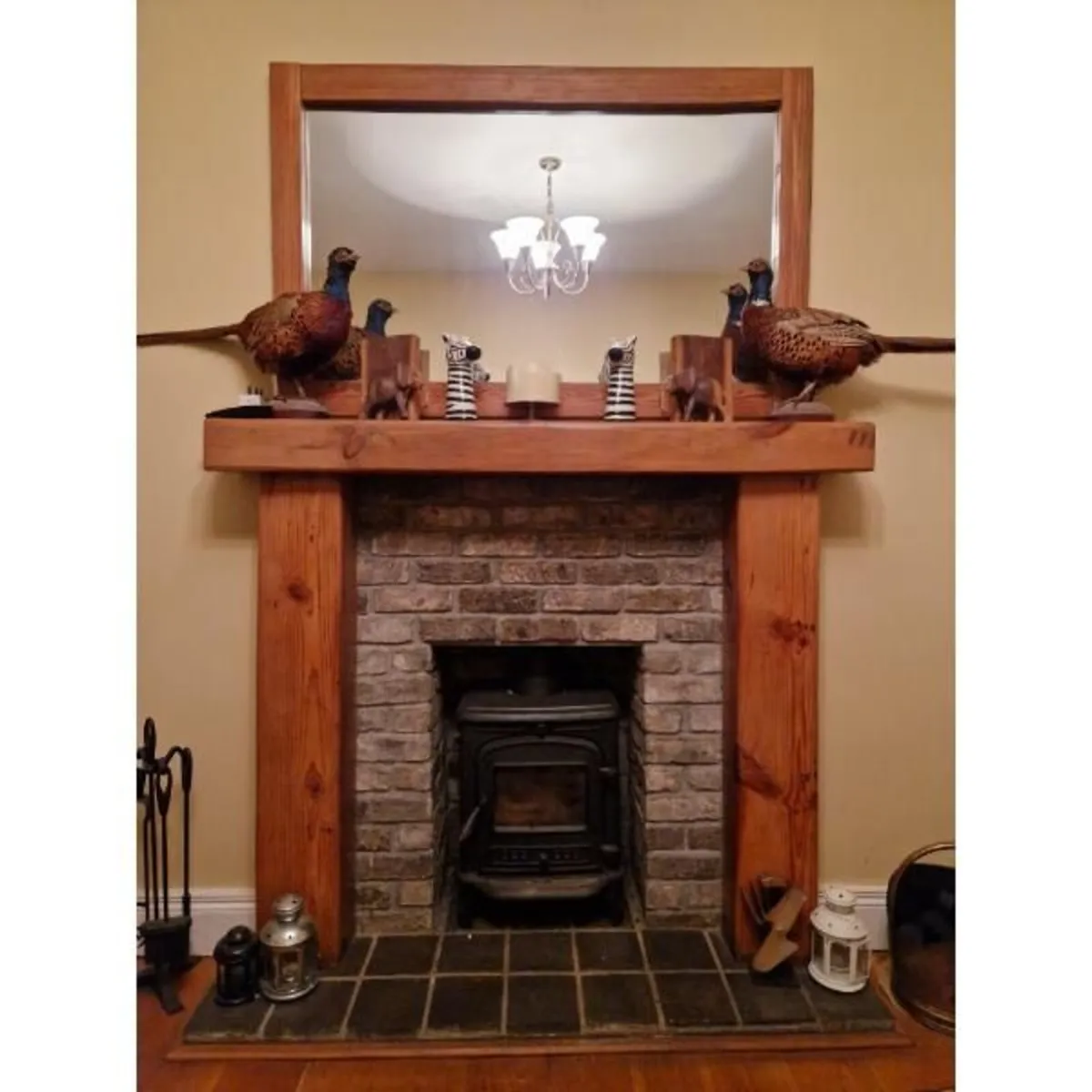 Mantel & Uprights – Timber Beam Surrounds - Image 3