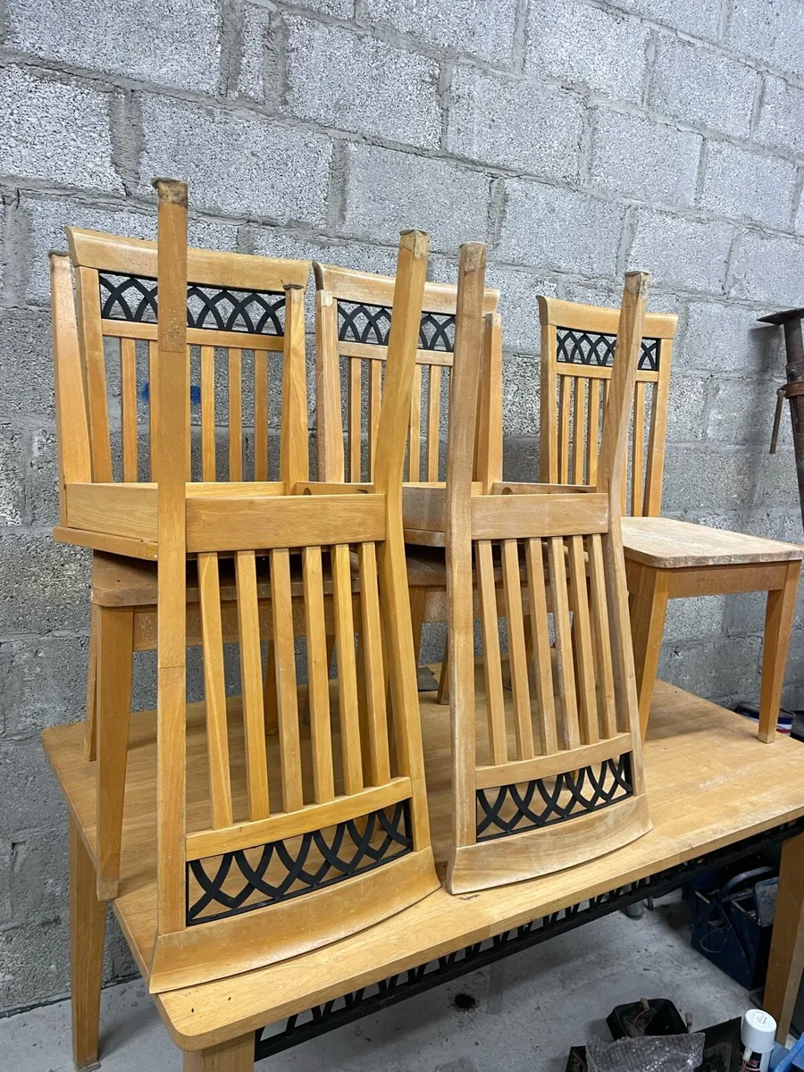 Table and chairs