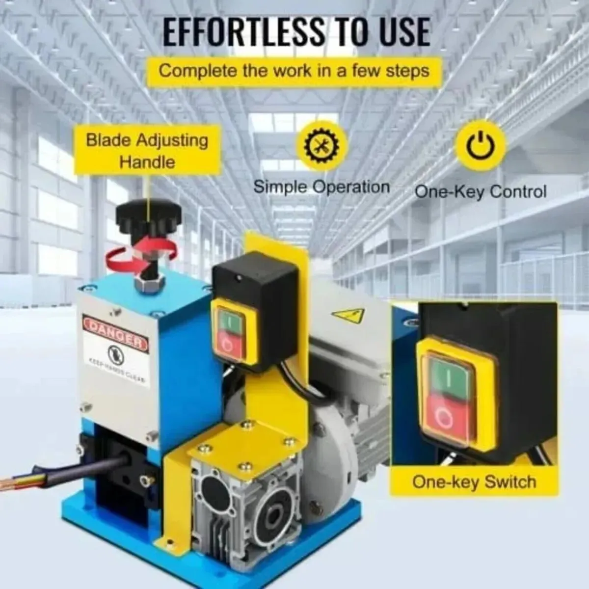 Electric Wire Stripping Machine Scrap Cable Tool - Image 3