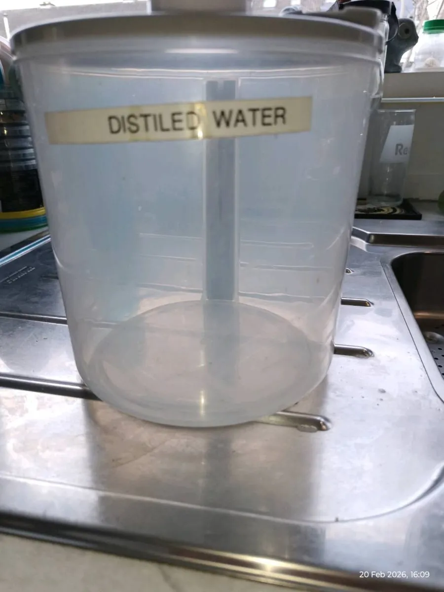 Water Distiller Plastic Collection Jug / Serving P - Image 1