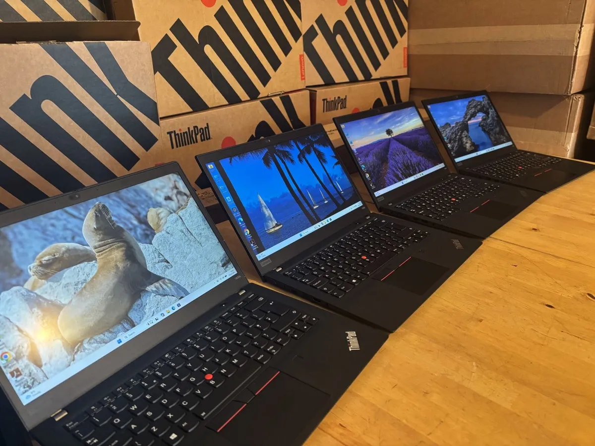 Lenovo Thinkpad Laptops-Quad i5- ssd-Win 11 Pro - Image 1