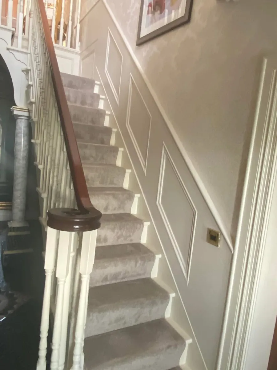 Red Mahogany Banister and Spindles - Image 2