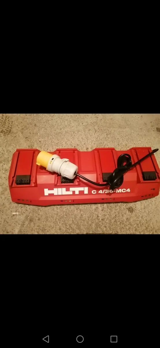 Hilti multi charger