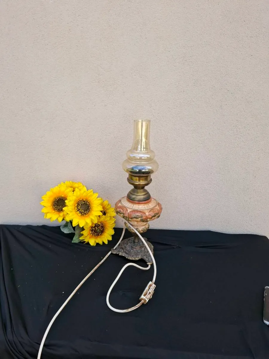 Vintage electric lamp postage possible