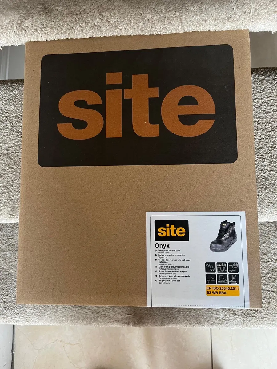 Site Onyx Work Boots - Image 4
