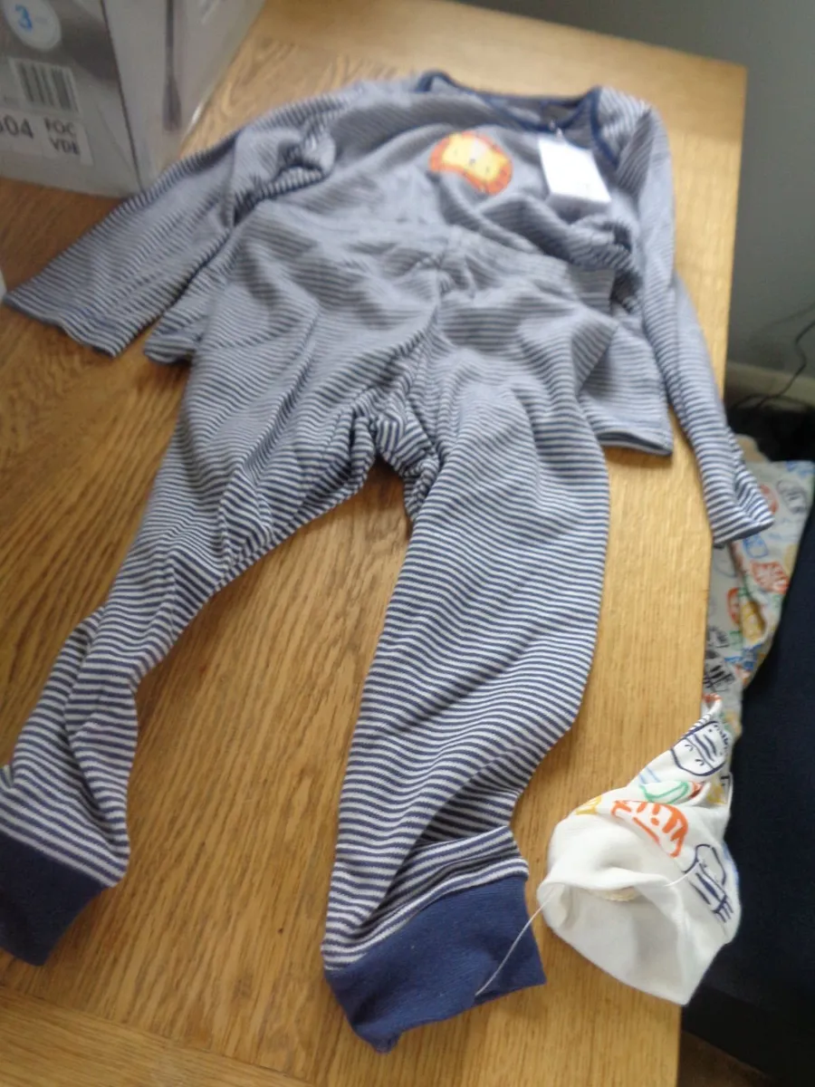 Babies 2 Pack Pyjamas for Sale - Image 2