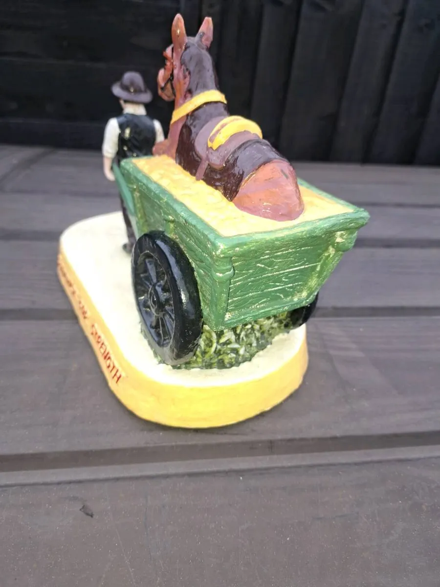 Guinness  horse  and cart ornament - Image 3
