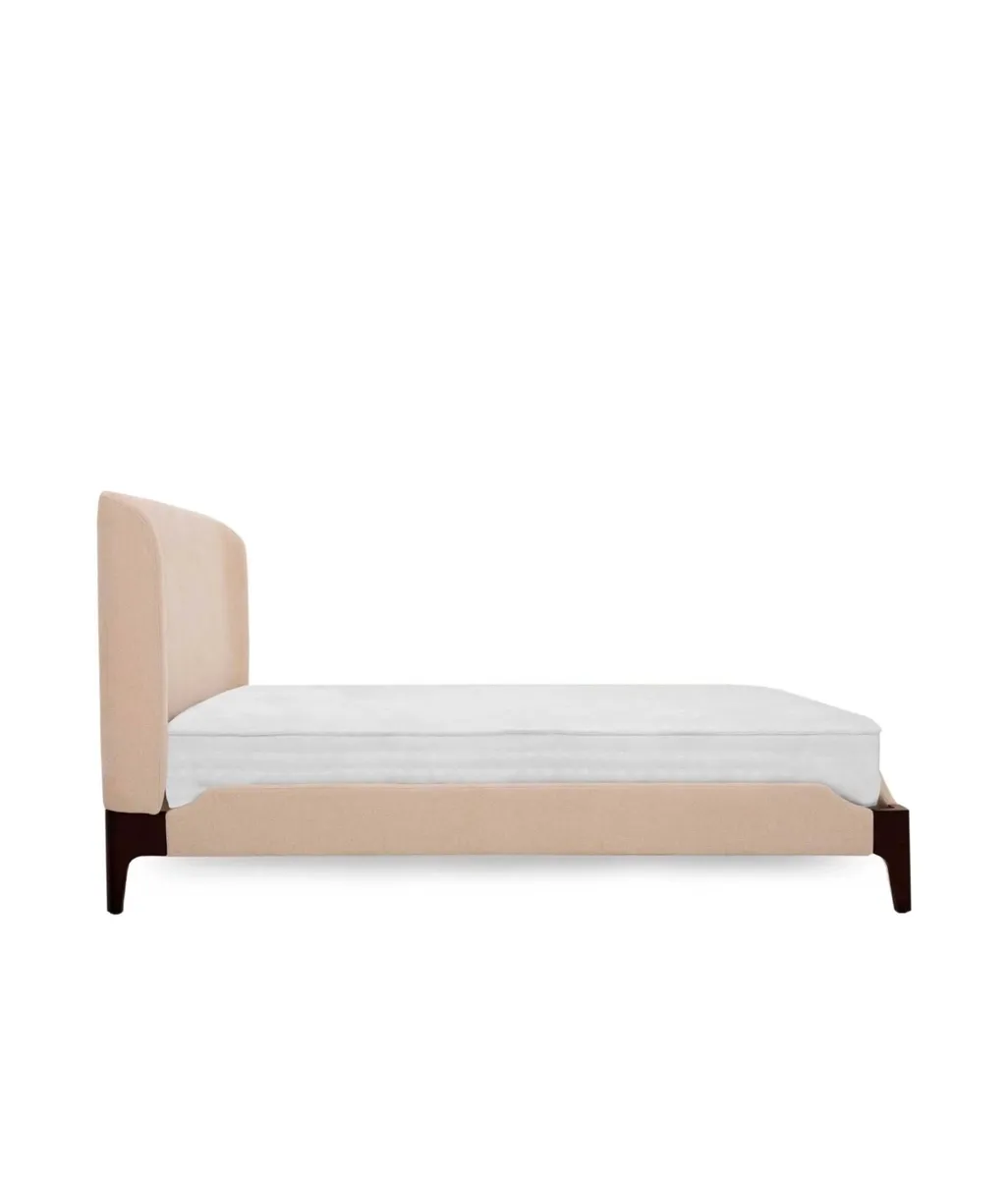 Super King (6ft) Beige Fabric Bed Frame - Image 3