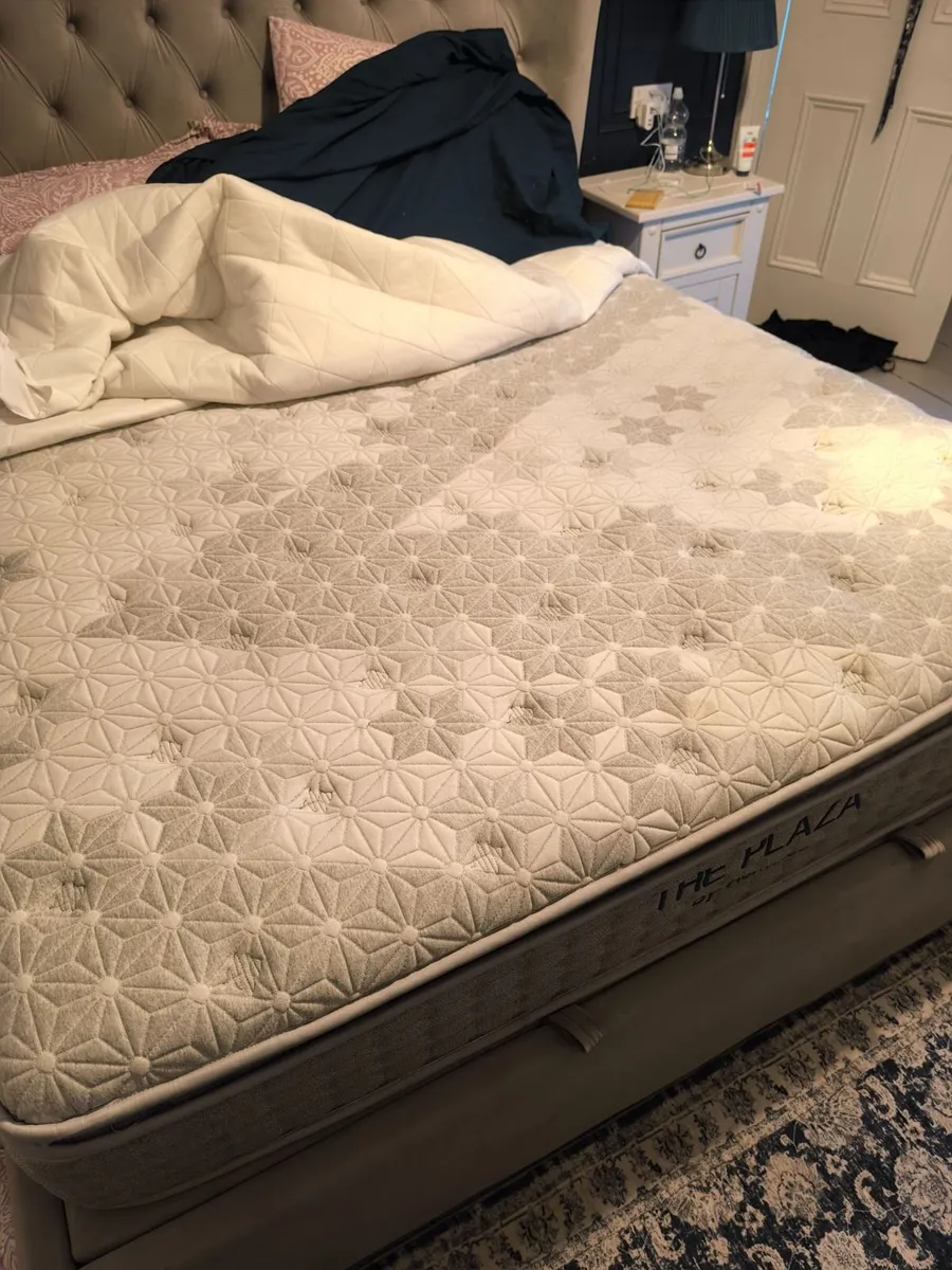Superking bedframe  excellent storage and mattress - Image 2